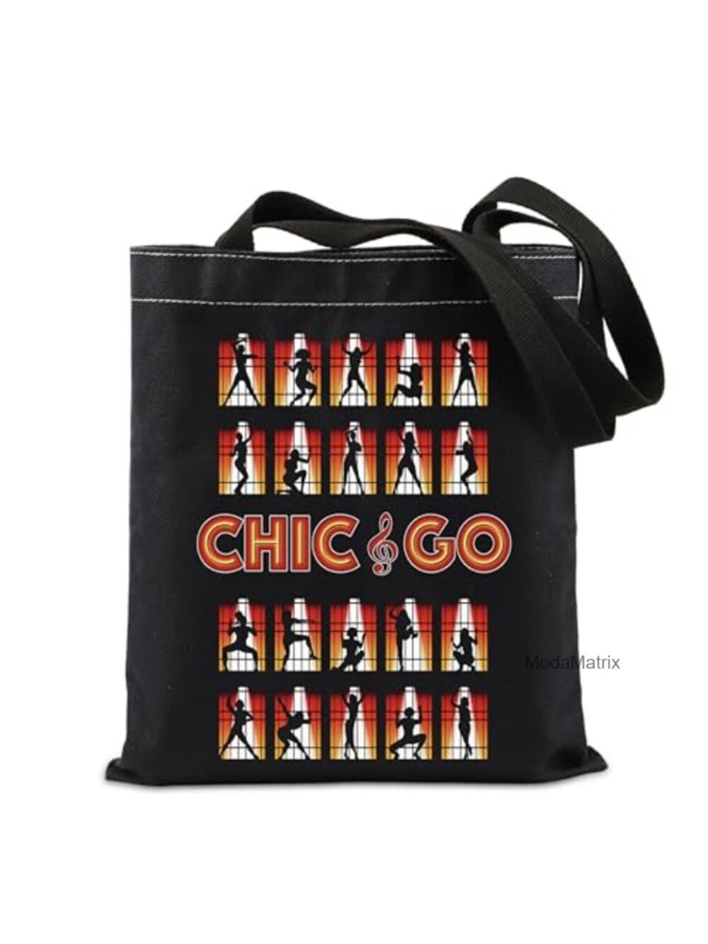 Musical Theater Canvas Tote Bag Large Gift for Fans